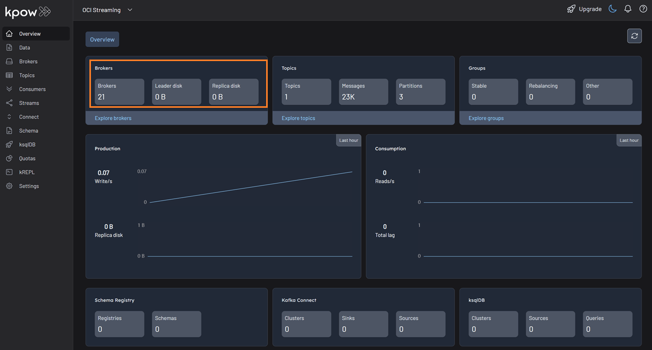Kpow - OCI Streaming