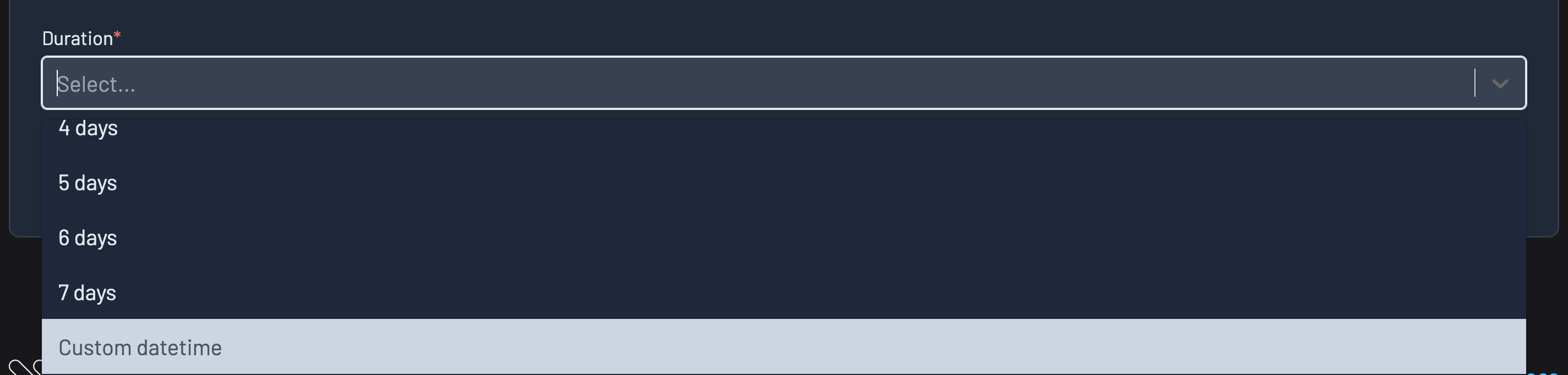 custom expiration at a glance